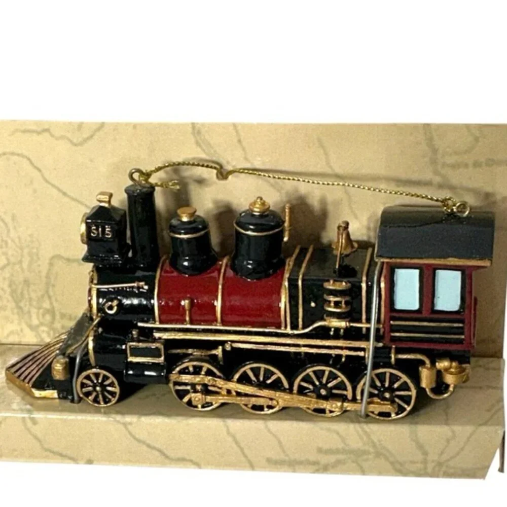 Vintage Train Locomotive 515 Wood Ornament Legend of The Plains Chapter IV 1991